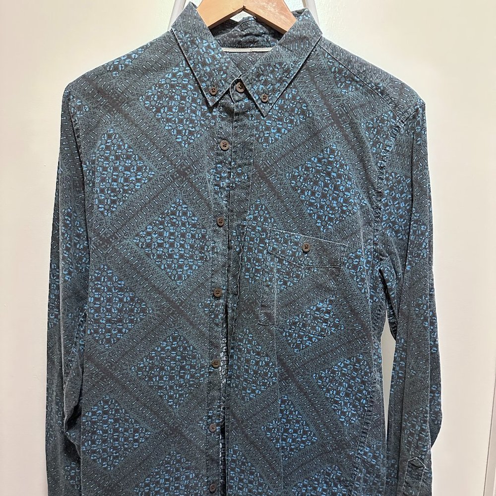 Multi-color Button Up Shirt - Size Small